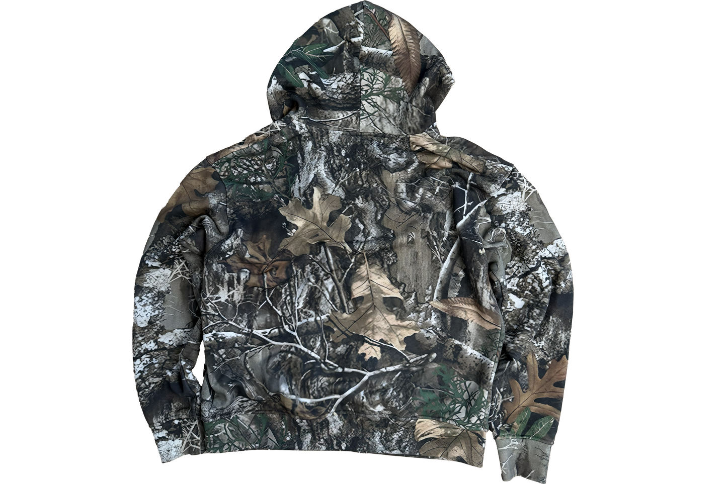 "SOUTH" Camo Zip Up Hoodie