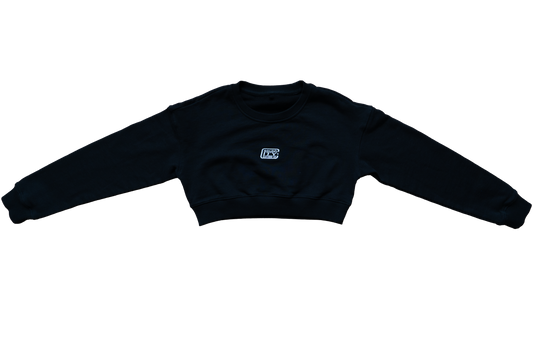 Stardust Women's Cropped Top - Black