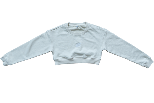 Stardust Women's Cropped Top - Ivory